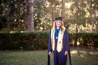 2020-11-16 Jessica Ward and Mary French Cap & Gown